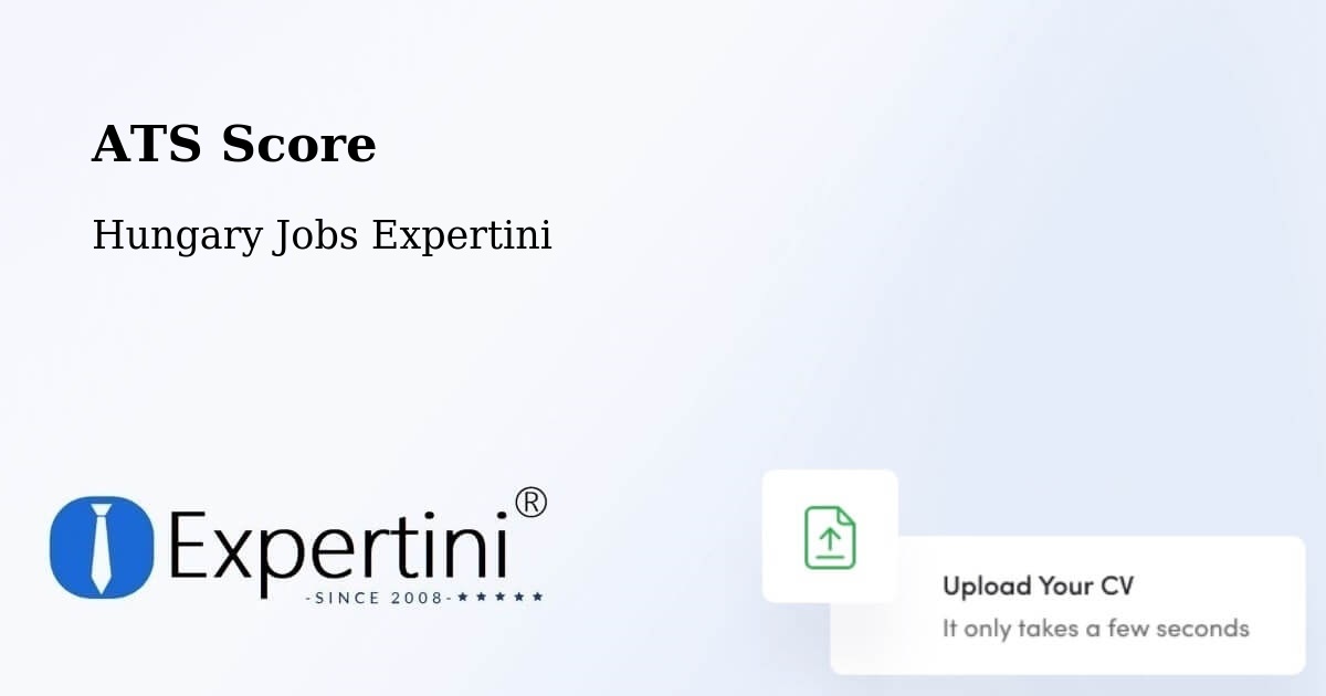 Resume ATS Score & Job Description Match Tool – Súr - Hungary Jobs Expertini