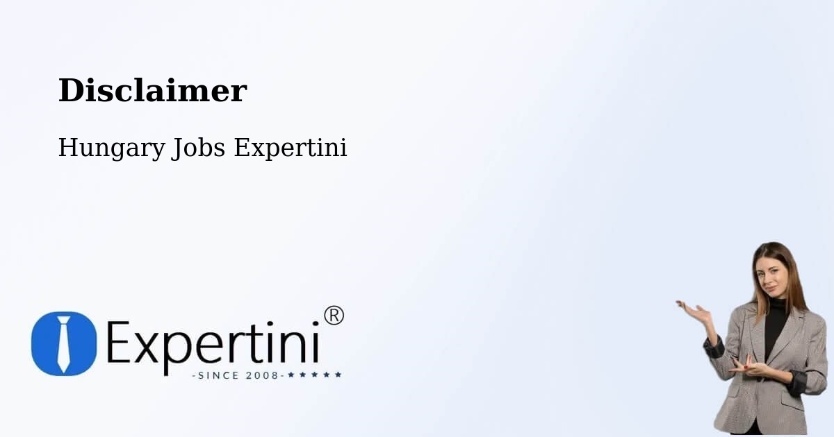 Disclaimer – Súr - Hungary Jobs Expertini